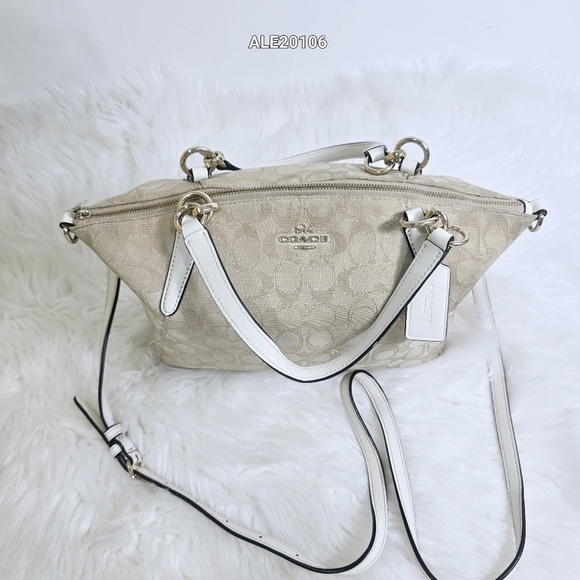 Coach Handbags - Coach Tan Crossbody Bag Versatile Design
